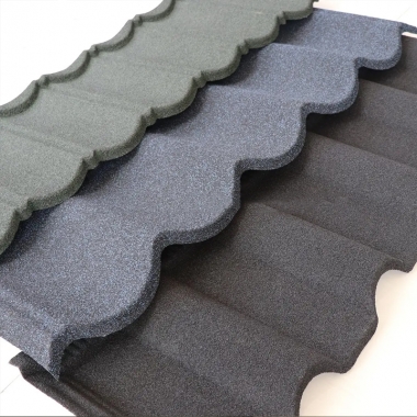 Stone coated roof tiles